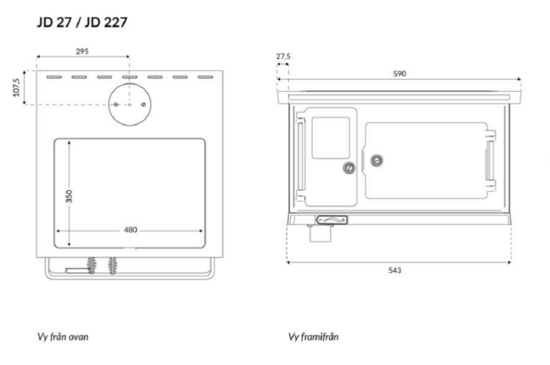 Vedspis JD 27