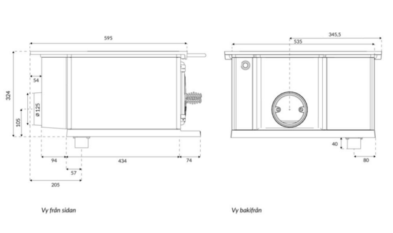 Vedspis JD 27