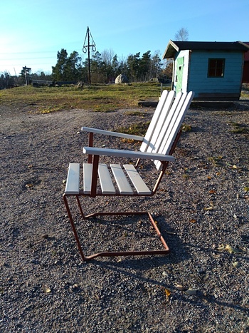 Trädgårds stolar finns i Överjärva