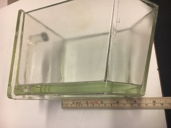 Stora glasskeppan från Boet / Bo.