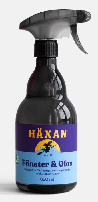 Häxan Fönster och Glas