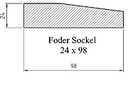 Fodersockel 24-98