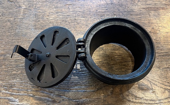 Rosettventil med stos, utv mått ca 125 mm