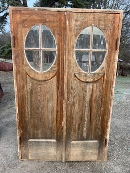 Dubbeldörr 133 x 212 cm, Finns på Överjärva