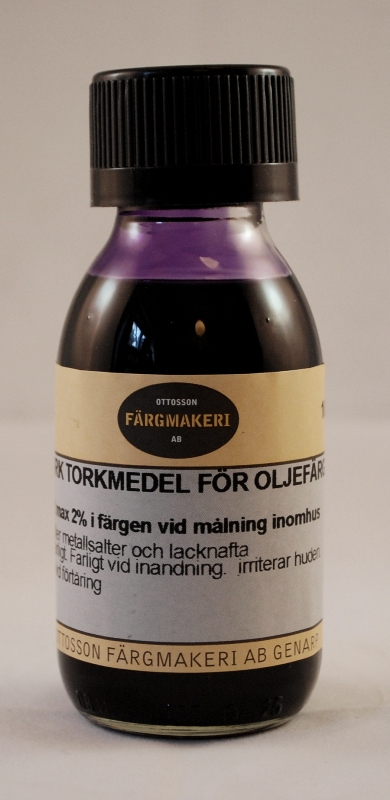 Torkmedel för linoljefärg 0,1 liter