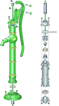 Packning cylinderlock