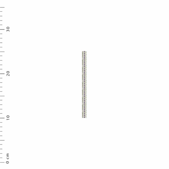 3''' (9 mm) veke till flatbrännare, 15 cm