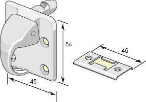 Ticka Standard skåpregel