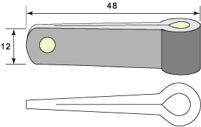 Handvarpa, handsmidd, tidigt 1800-tal