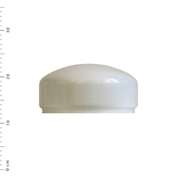Bordlampskärm, vit 200 mm