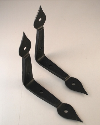 Konsol i smide, 125 x 125 mm, styck