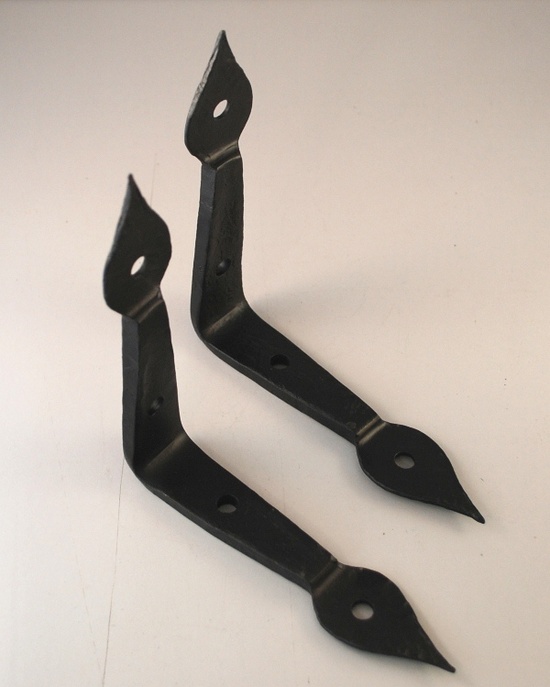 Konsol i smide, 125 x 125 mm, styck