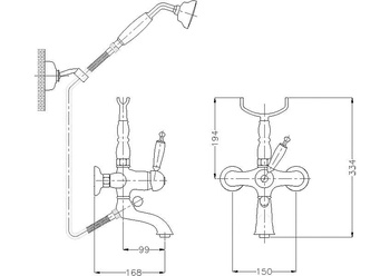 Oxford kar & dusch termostat