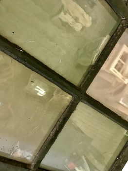 Grönaktigt glas, ca 1700-tal
