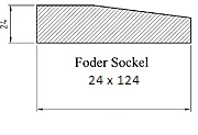 Fodersockel 24-124