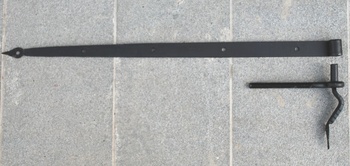 Hakgångjärn 90 cm i smide (säljes styckvis)